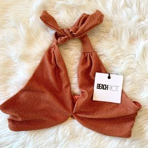 NWT Beach Riot Bikini top